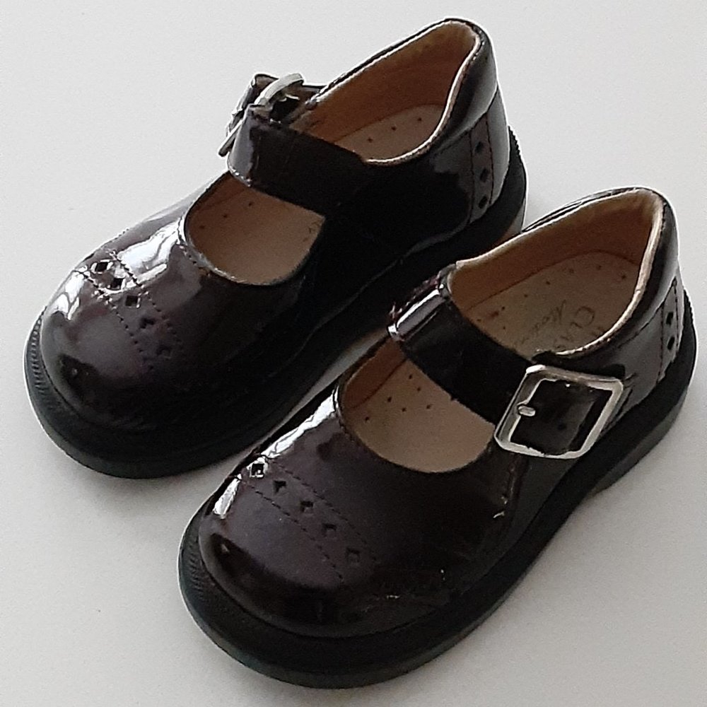 NATURINO Wine Patent Leather Mary Janes size 22 - made in Italy